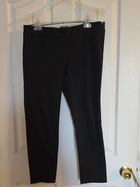 J. Crew Black Straight-Leg Dress Pants